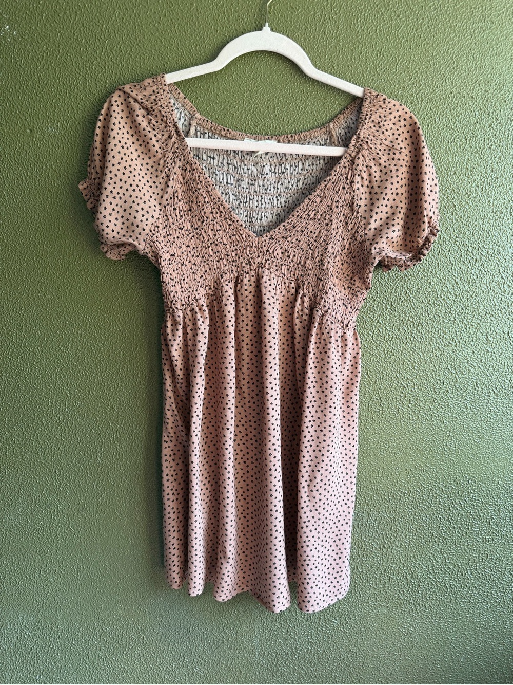 LA Hearts V-Neck Mini Dress